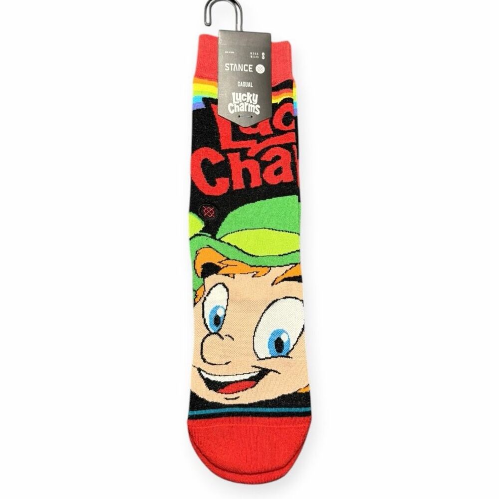 Stance  Lucky Charms Casual Crew Socks Mens size S M3-5.5 W5-7.5 New